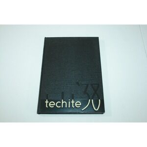 1938 McKinley High School Washington D.C. Yearbook The Techite